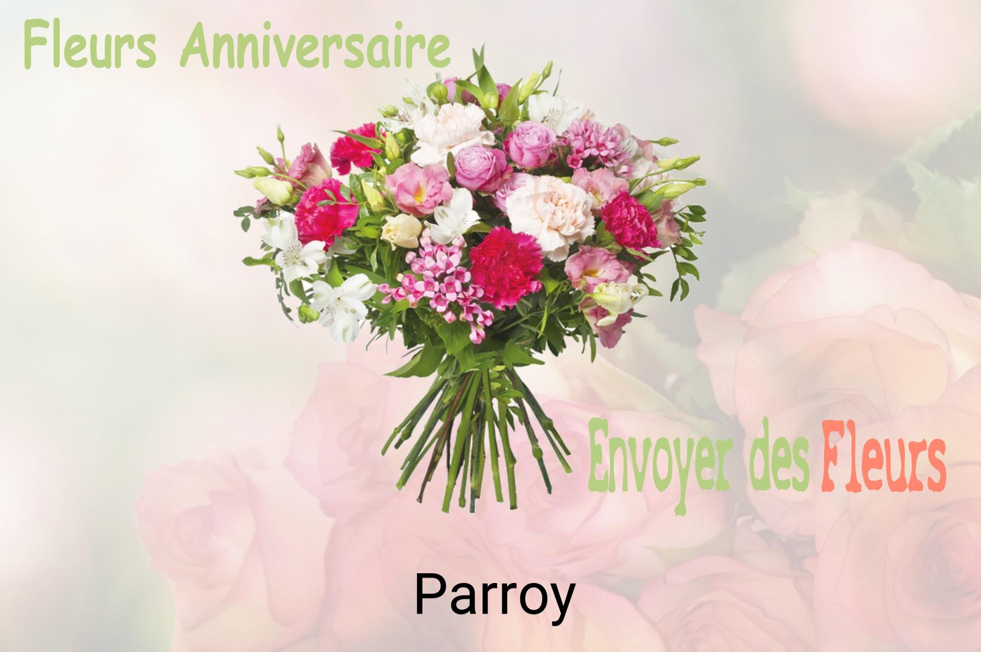 Bouquet de fleurs d’anniversaire livré à Parroy